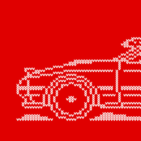 Mazda RX7 FC Cabriolet Minimal Christmas Sweater