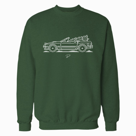 Mazda RX7 FC Cabriolet Minimal Christmas Sweater