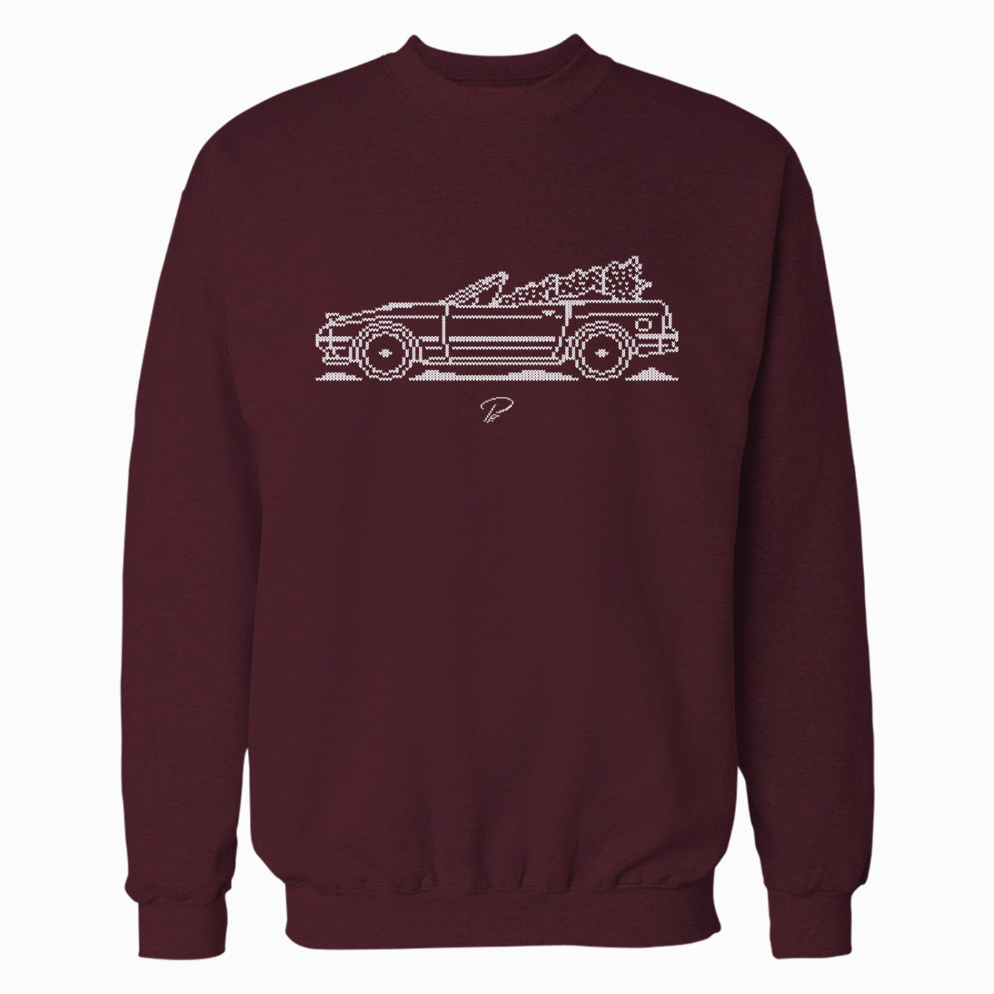Mazda RX7 FC Cabriolet Minimal Christmas Sweater