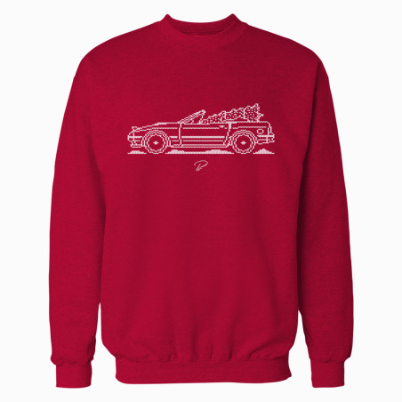 Mazda RX7 FC Cabriolet Minimal Christmas Sweater