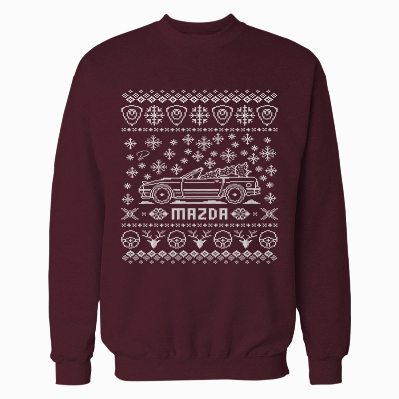Mazda RX7 FC Cabriolet Full Christmas Sweater