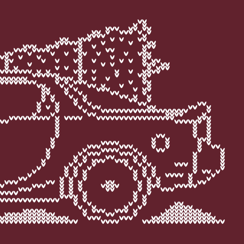 Mazda RX7 FD Minimal Christmas Sweater