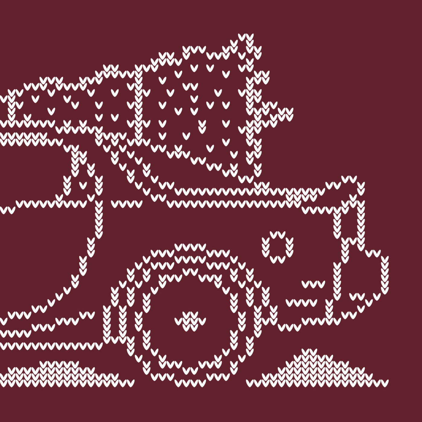 Mazda RX7 FD Minimal Christmas Sweater
