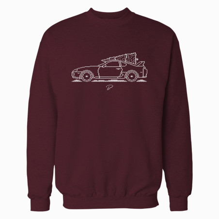 Toyota Supra A80 Minimal Christmas Sweater