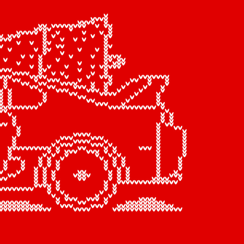 Toyota Supra A80 Minimal Christmas Sweater