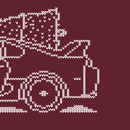 Toyota Supra A80 Minimal Christmas Sweater