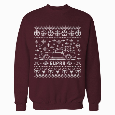 Toyota Supra A80 Full Christmas Sweater