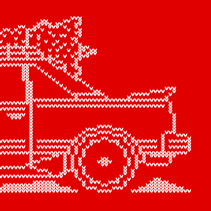 Toyota MR2 MK1 Minimal Christmas Sweater