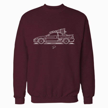 Toyota MR2 MK2 Minimal Christmas Sweater
