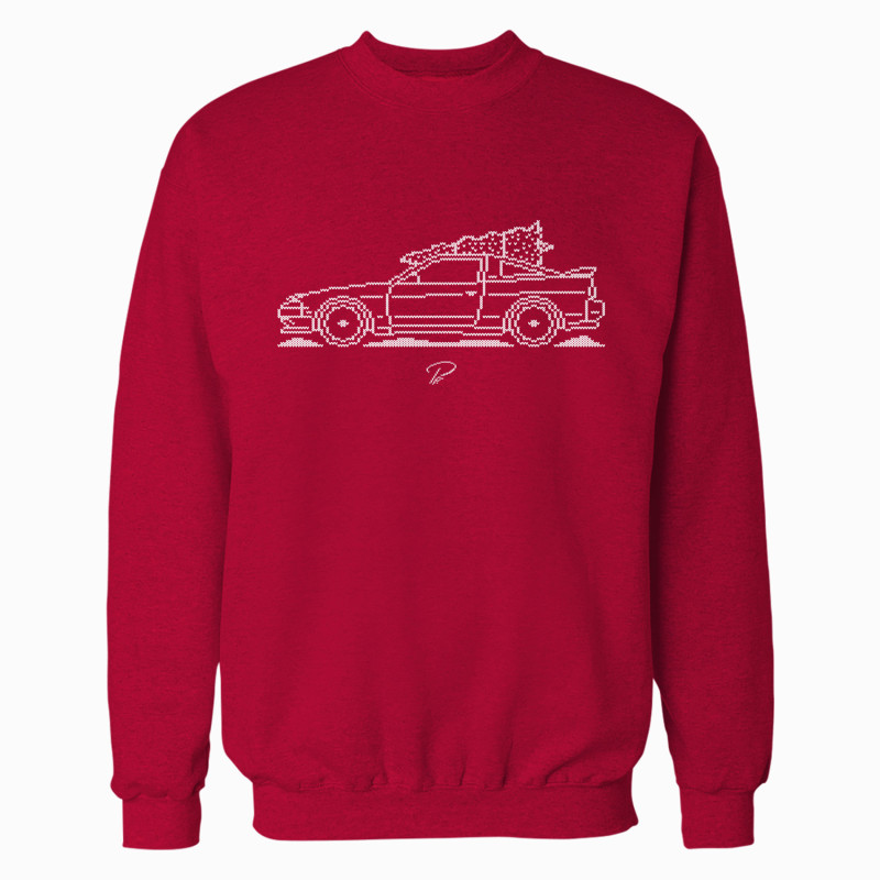 Nissan 180SX S13 Minimal Christmas Sweater