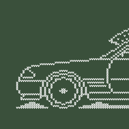Mercedes-Benz R129 Minimal Christmas Sweater