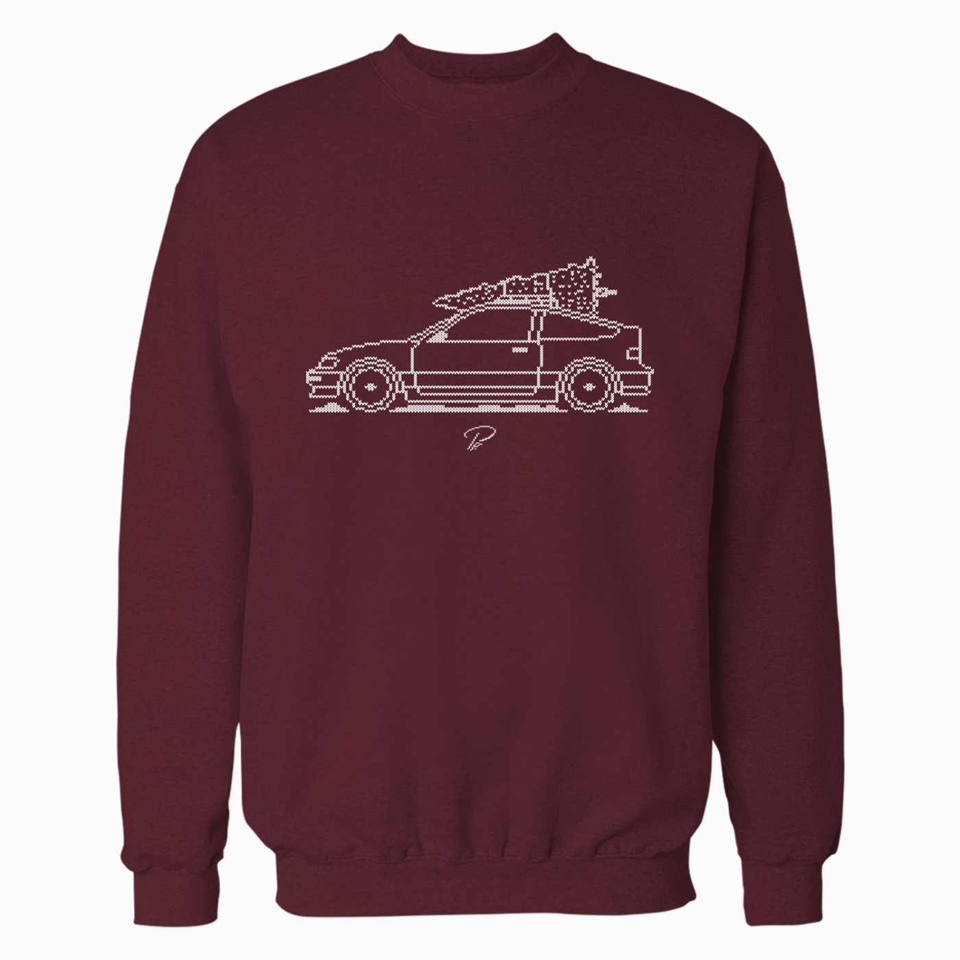 Honda CR-X Minimal Christmas Sweater