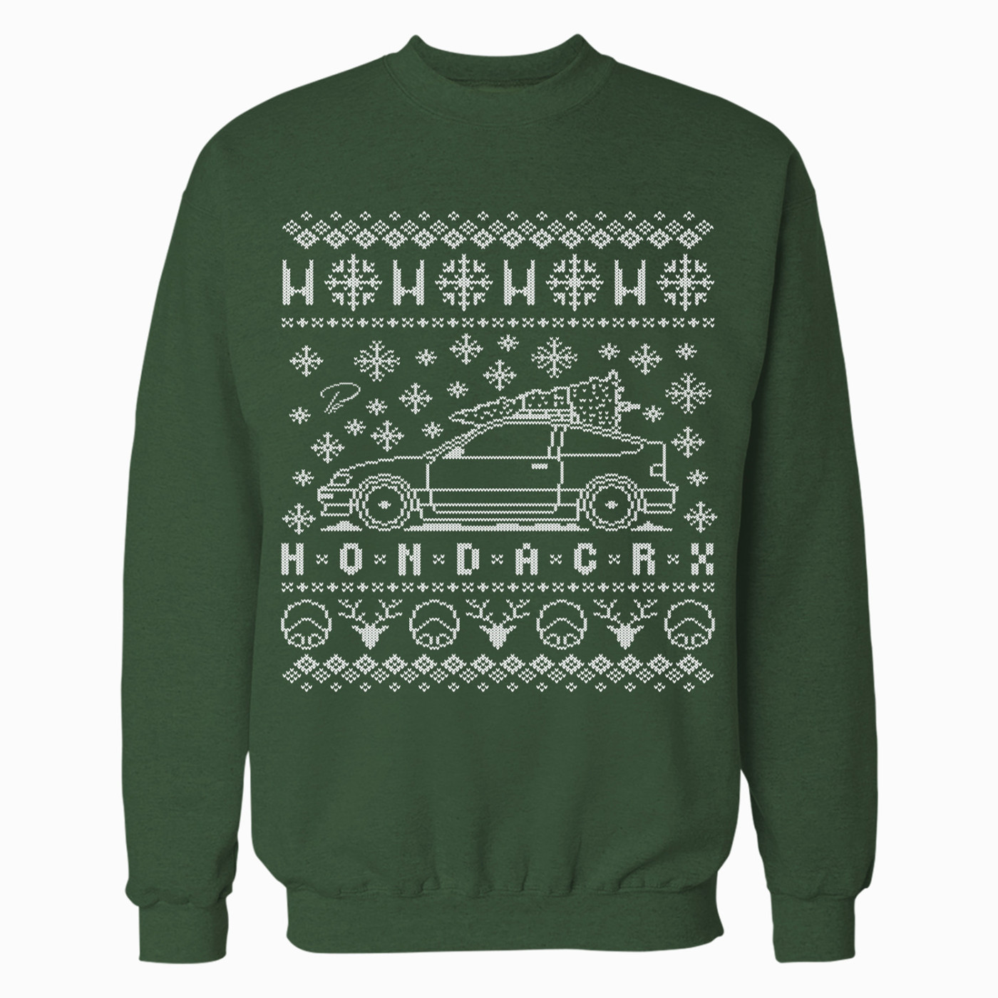 Honda CR-X Full Christmas Sweater