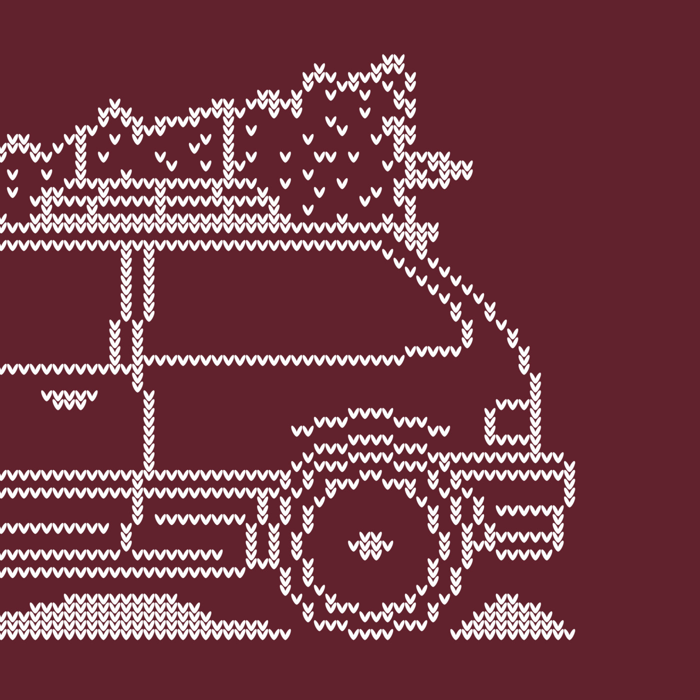 Honda Civic EF Hatch Full Christmas Sweater