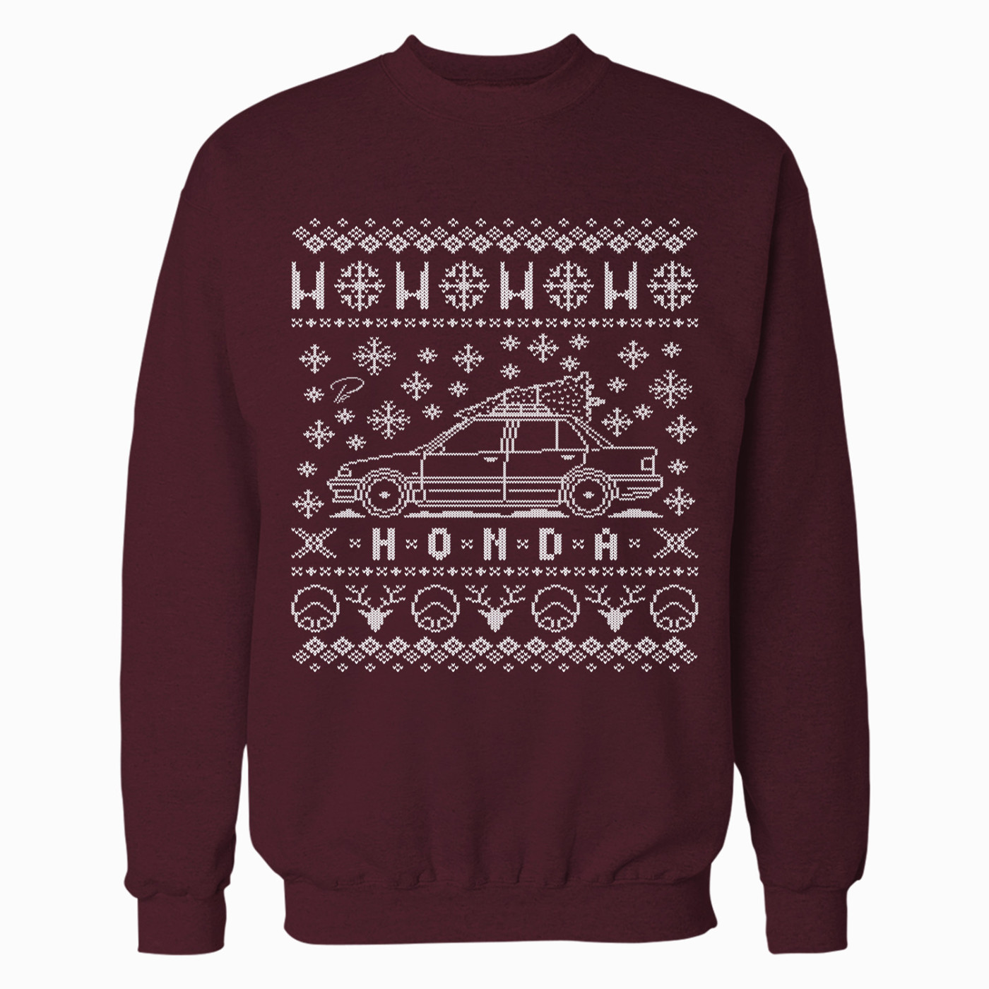 Honda Civic EF Sedan Full Christmas Sweater Honda Civic EF Sedan Full Christmas Sweater
