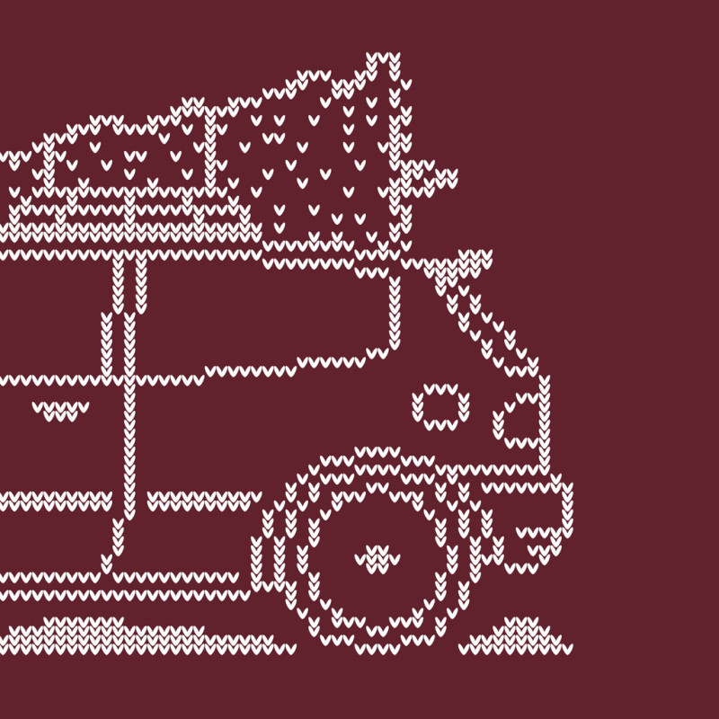 Honda Civic EG/EH Hatch Minimal Christmas Sweater