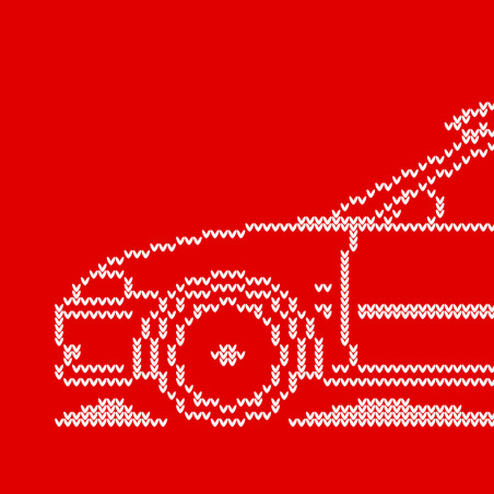 Honda Civic EG/EH Sedan Minimal Christmas Sweater