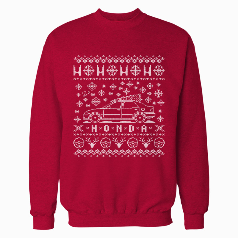 Honda Civic EG/EH Sedan Full Christmas Sweater