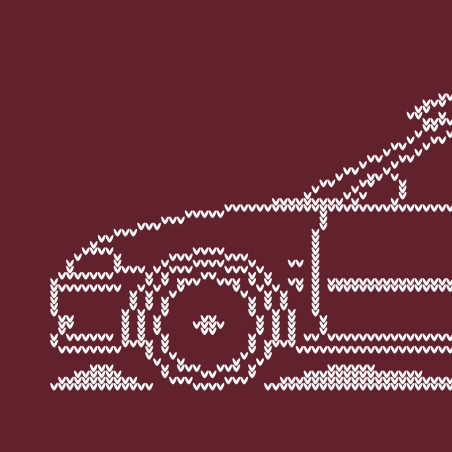 Honda Civic EJ Coupe 5th Gen Minimal Christmas Sweater