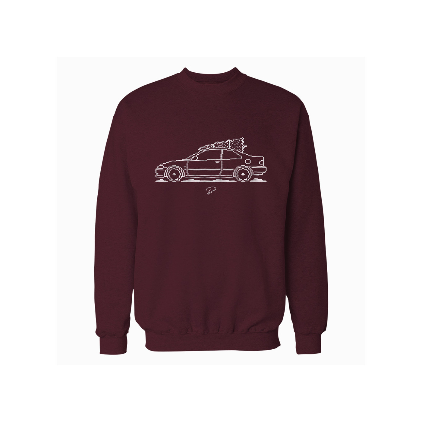 Honda Civic EJ Coupe 5th Gen Minimal Christmas Sweater