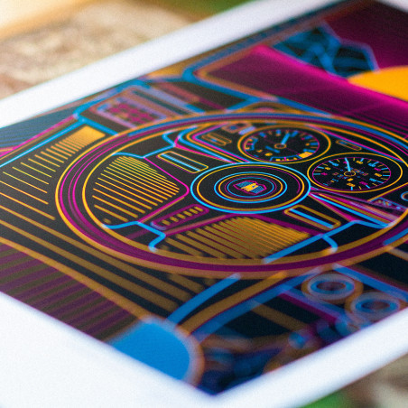 VW Scirocco MK1 Eighties Sunset