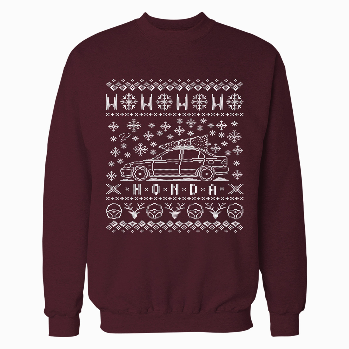 Honda Civic EK Sedan Full Christmas Sweater