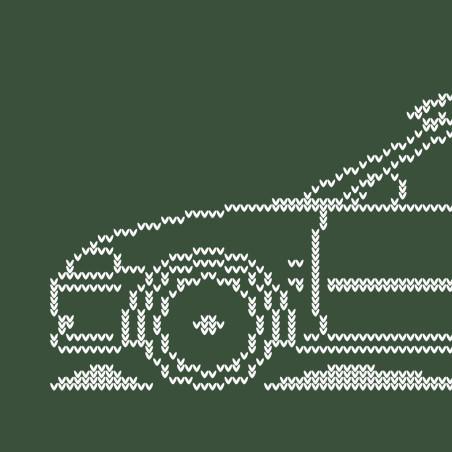 Honda Civic EJ Coupe 6th Gen Minimal Christmas Sweater