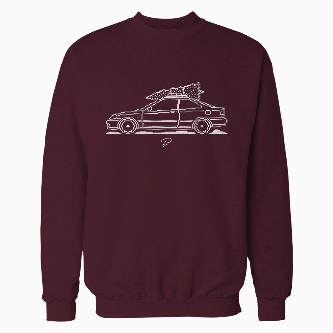 Honda Civic EJ Coupe 6th Gen Minimal Christmas Sweater Honda Civic EJ Coupe 6th Gen Minimal Christmas Sweater