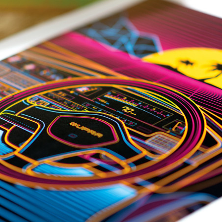 Toyota Supra A70 Eighties Sunset