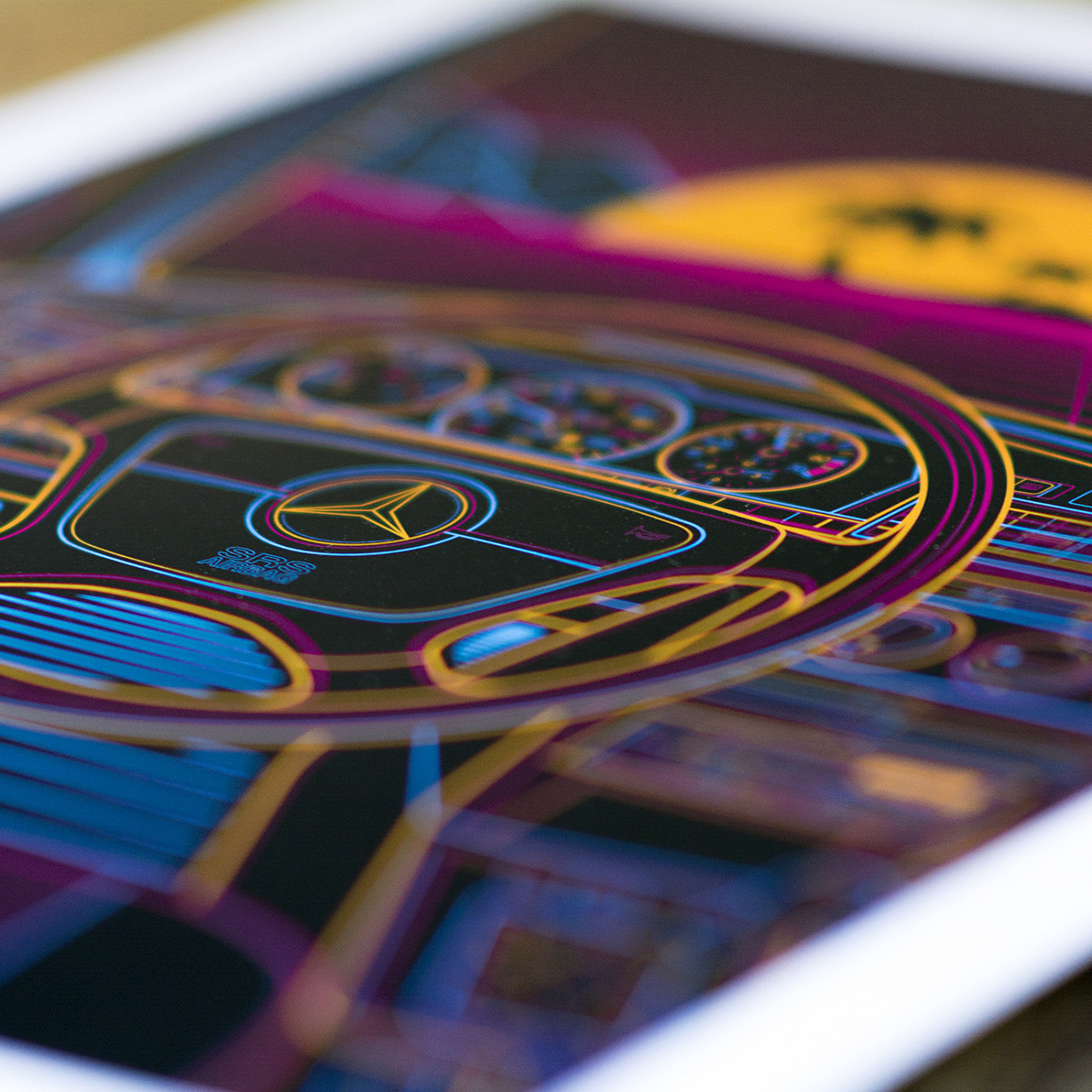 Mercedes-Benz W124 Eighties Sunset