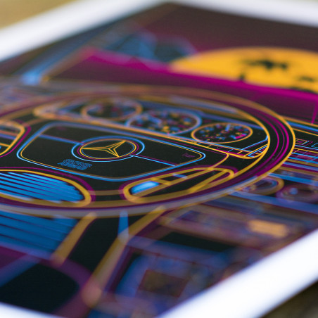 Mercedes-Benz W124 Eighties Sunset