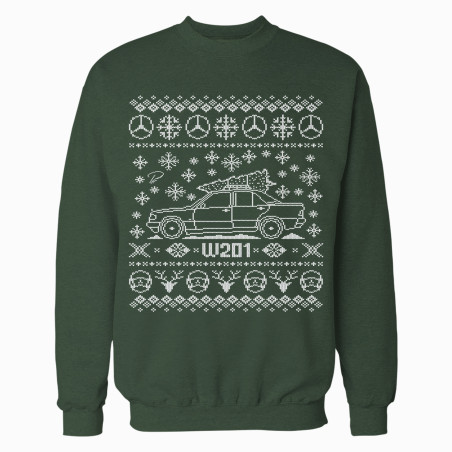 Mercedes-Benz W201 Full Christmas Sweater