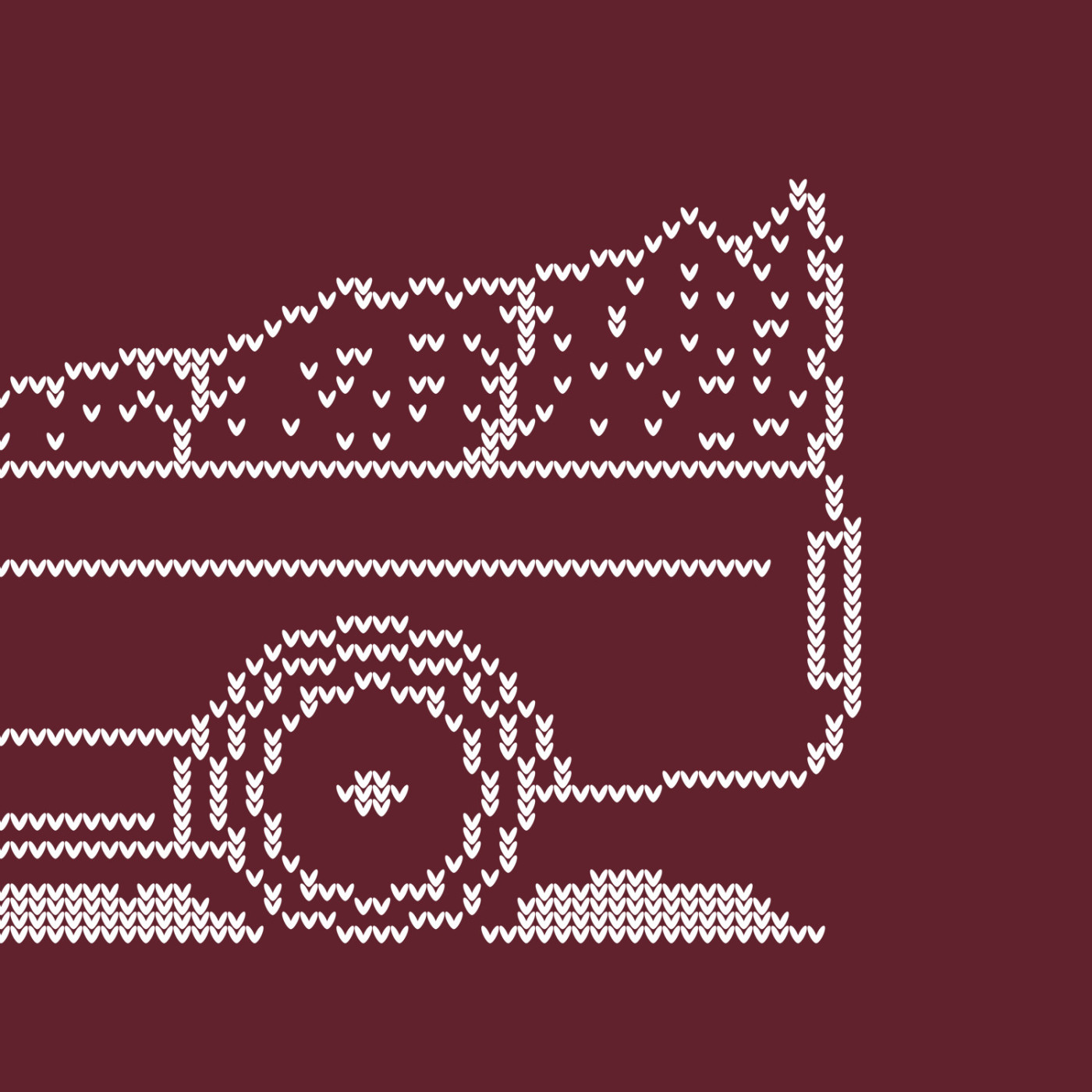 VW Caddy MK1 Minimal Christmas Sweater