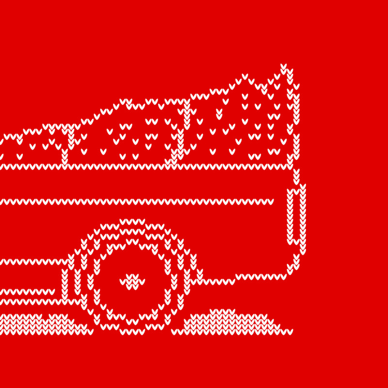 VW Caddy MK1 Minimal Christmas Sweater