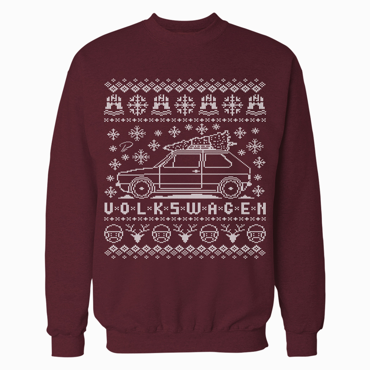 VW Golf MK1 Full Christmas Sweater