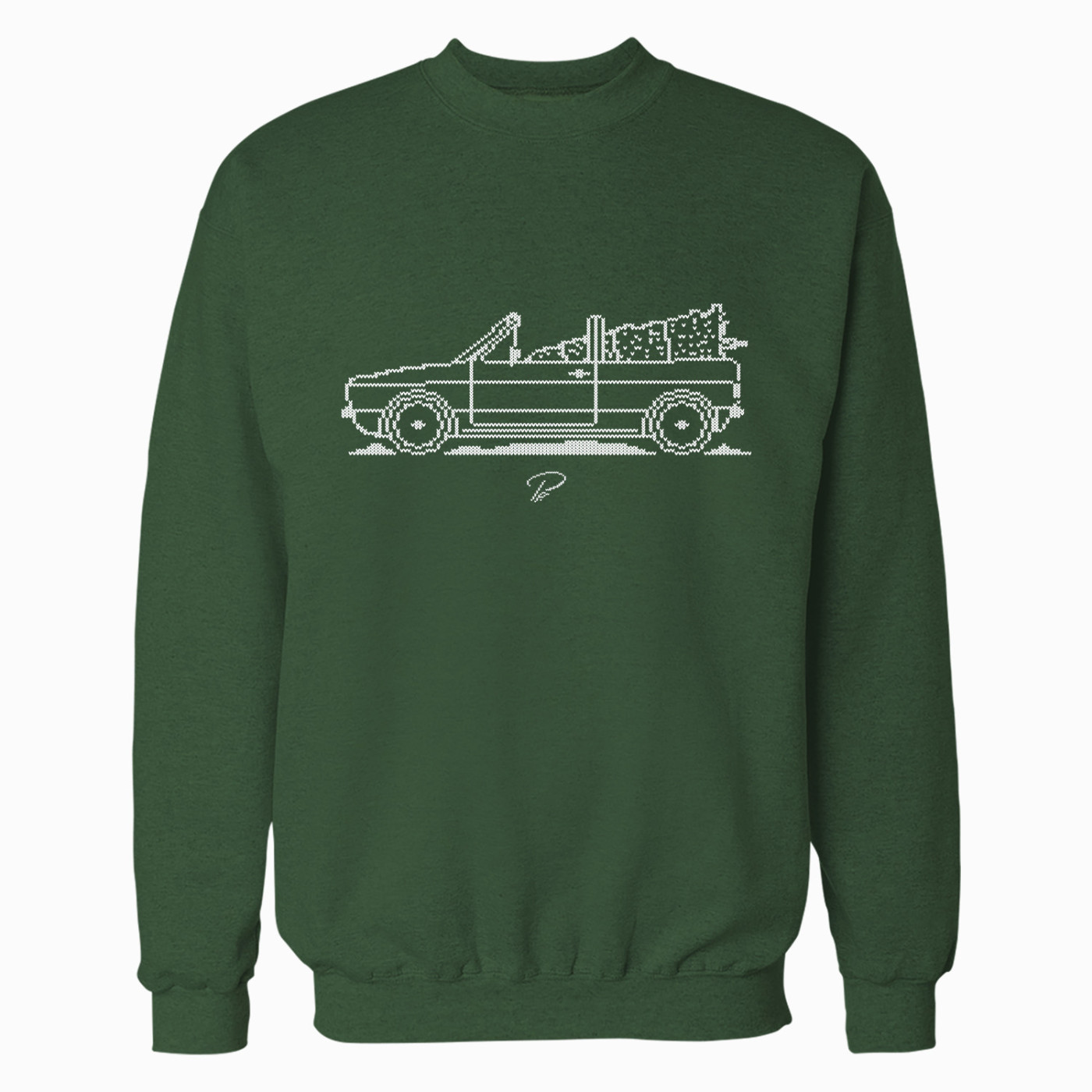 VW Cabriolet MK1 Minimal Christmas Sweater