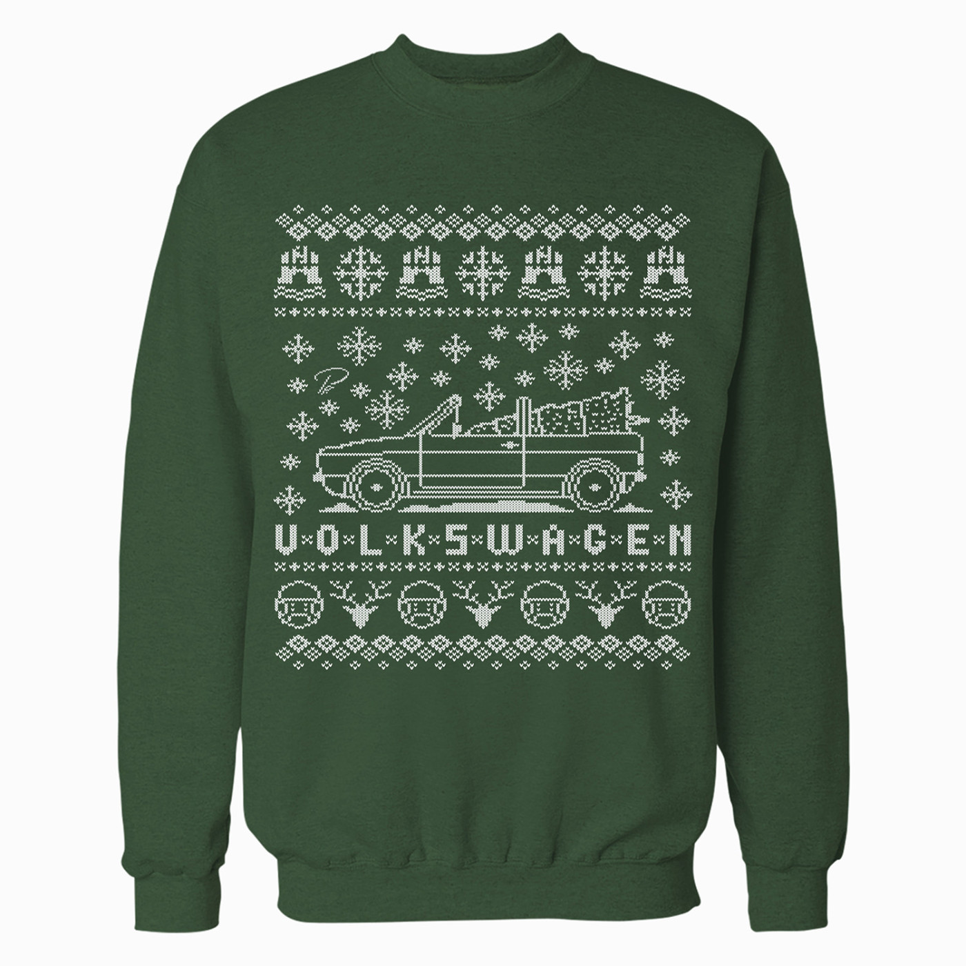 VW Cabriolet MK1 Full Christmas Sweater