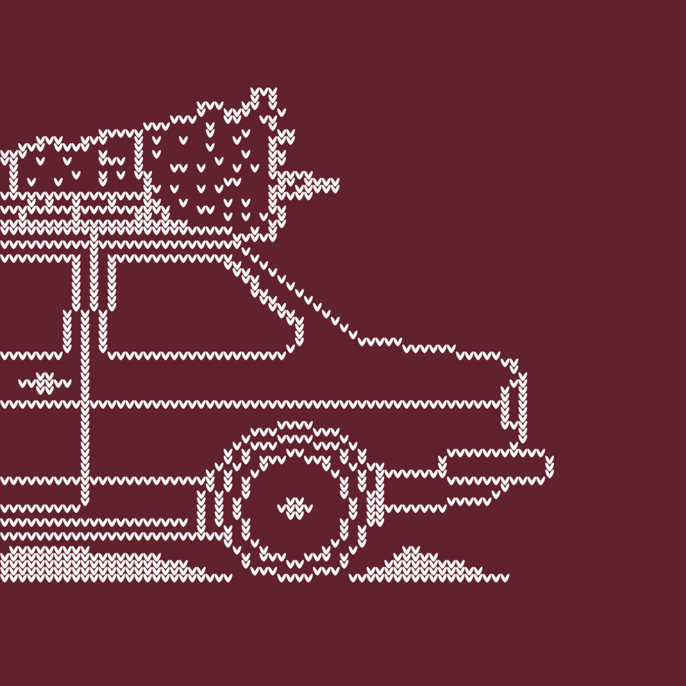 VW Jetta MK1 Minimal Christmas Sweater