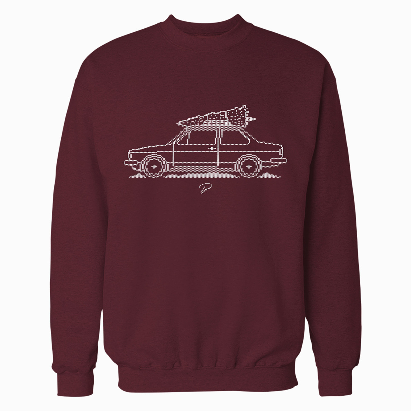 VW Jetta MK1 Minimal Christmas Sweater