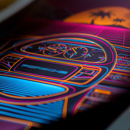 Porsche 944 Eighties Sunset