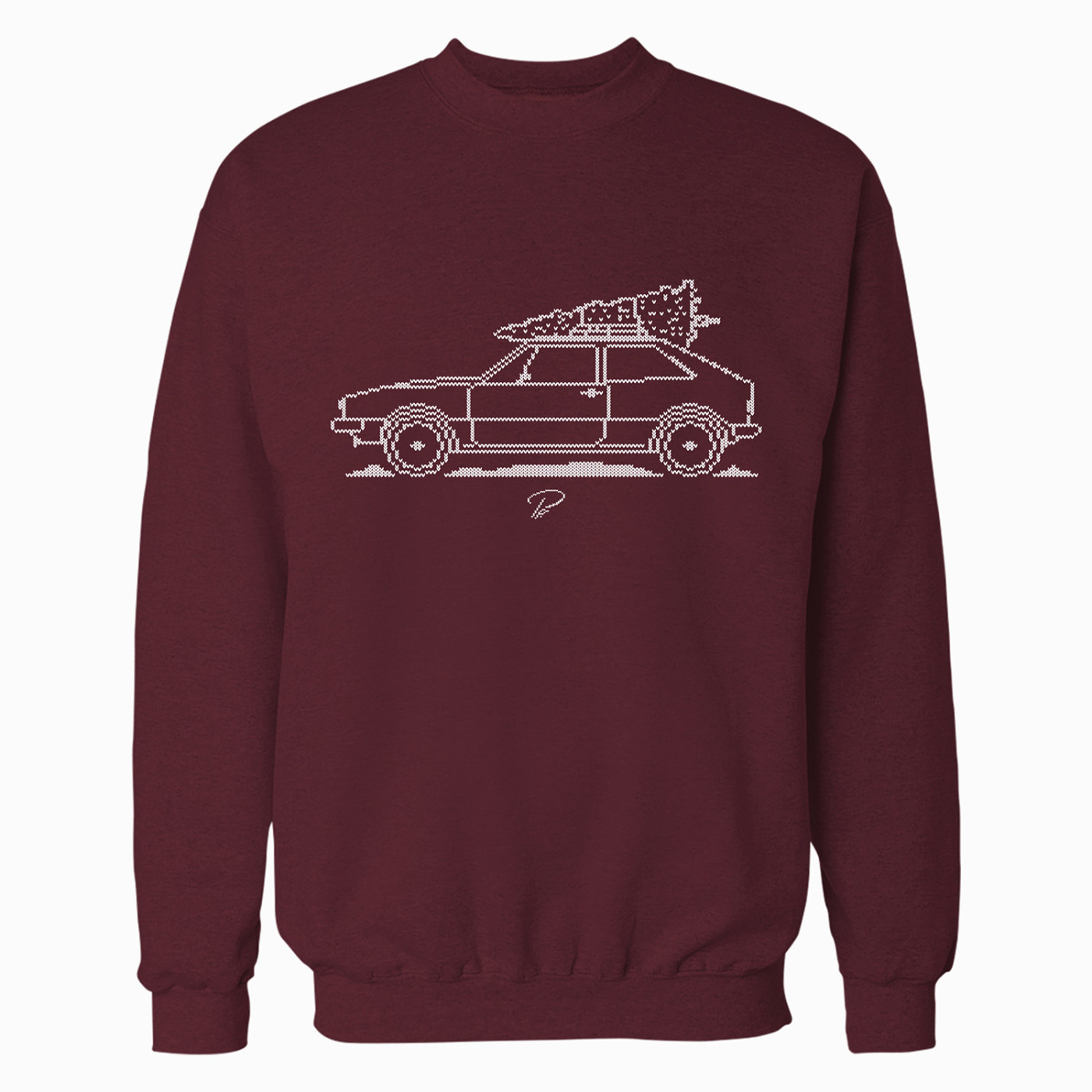 VW Scirocco MK1 Minimal Christmas Sweater