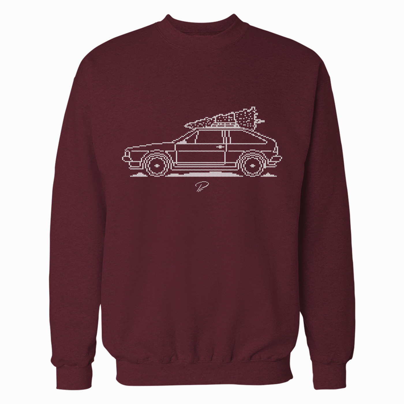 VW Scirocco MK2 Minimal Christmas Sweater