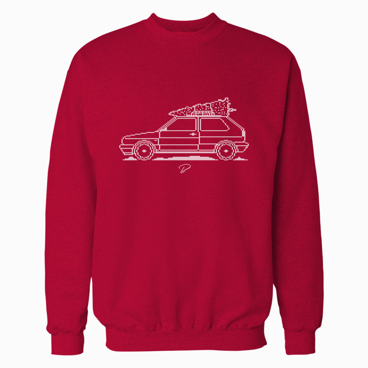 VW MK2 Golf Minimal Christmas Sweater VW MK2 Golf Minimal Christmas Sweater
