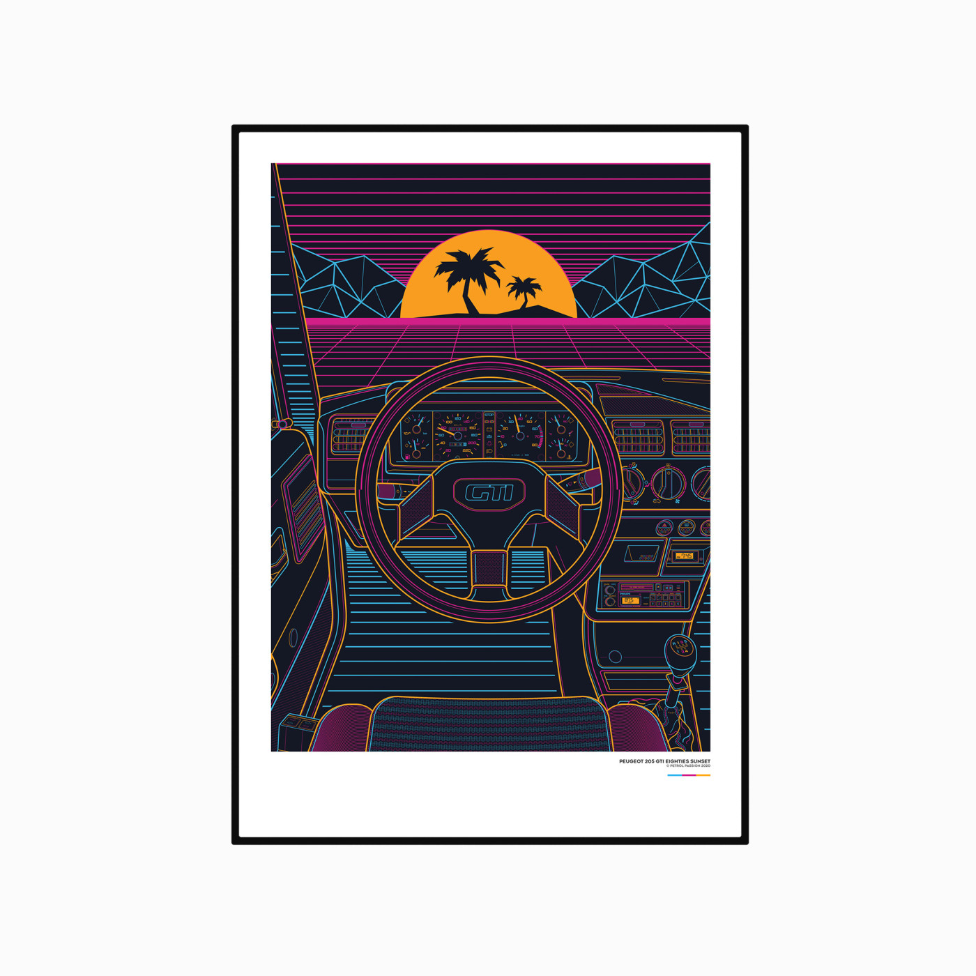 Peugeot 205 GTI Eighties Sunset