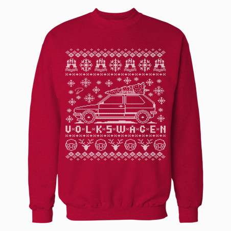 VW MK2 Golf Full Christmas Sweater