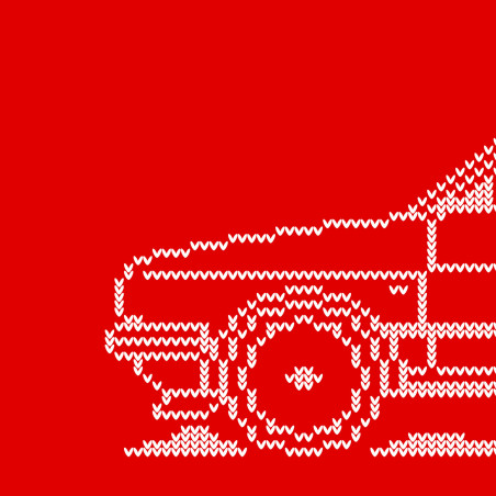 VW MK2 Jetta Minimal Christmas Sweater