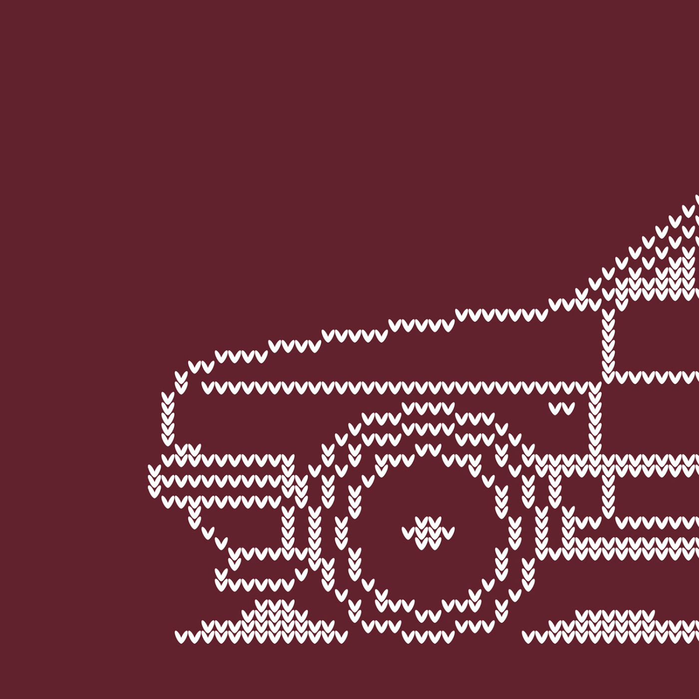 VW MK2 Jetta Minimal Christmas Sweater