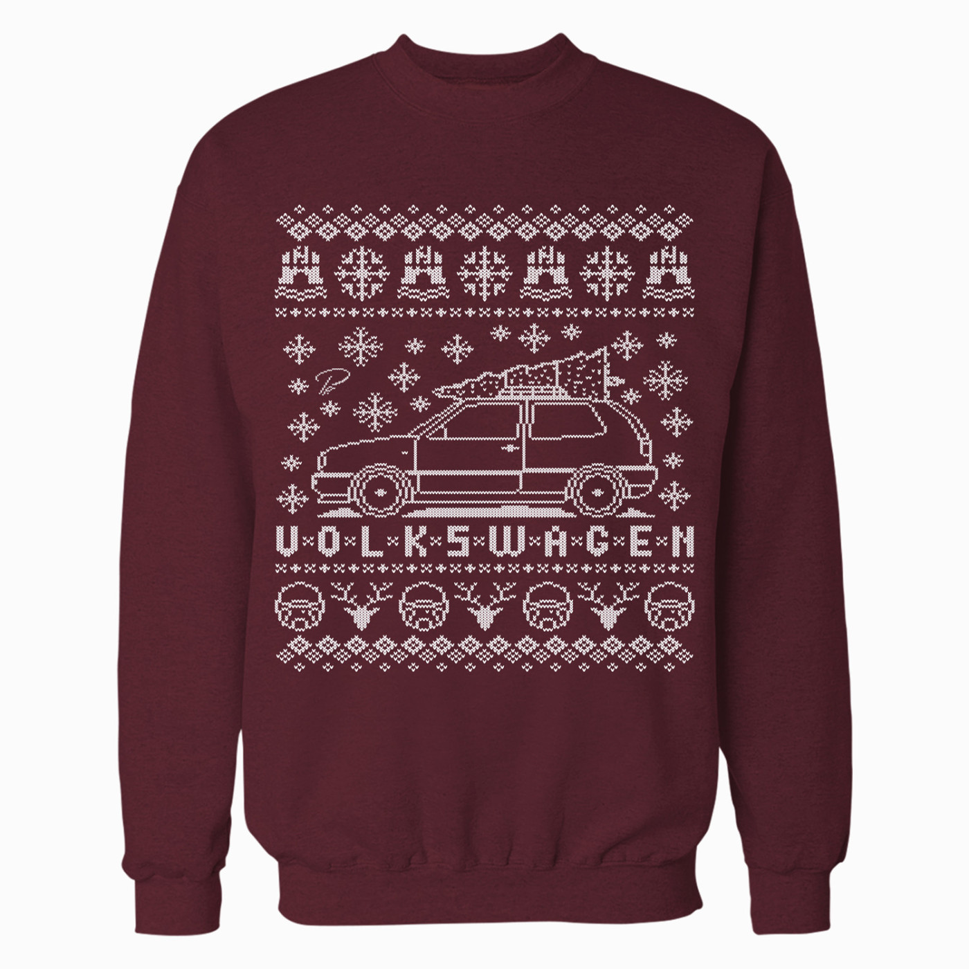 VW MK3 Golf Full Christmas Sweater VW MK3 Golf Full Christmas Sweater