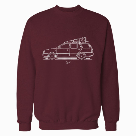 VW MK3 Golf Variant Minimal Christmas Sweater