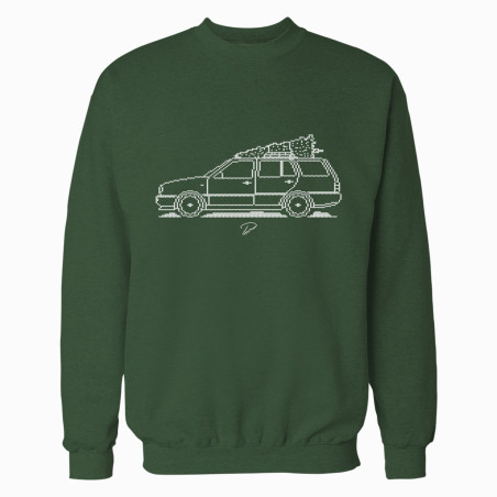 VW MK3 Golf Variant Minimal Christmas Sweater